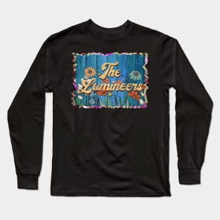 Vintage Lumineers Name Flowers Limited Edition Classic Styles Long Sleeve T-Shirt